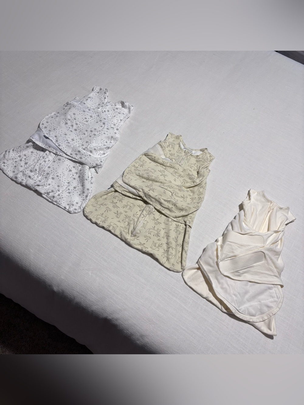 HALO SleepSack Swaddles Bundle of 3 | 0-3 Months | Midday Moons, Lullaby Forest